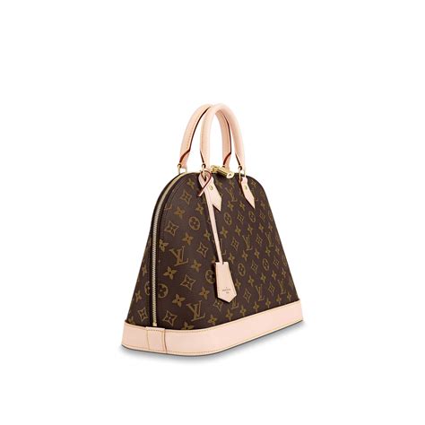 louis vuitton monogram canvas alma mm m40878|louis vuitton alma mm monogram.